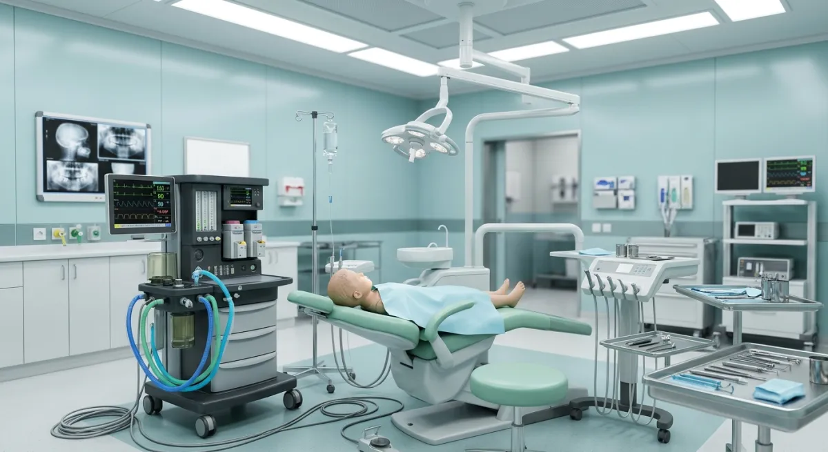 درمان دندانپزشکی تحت بیهوشی عمومی — General Anesthesia
