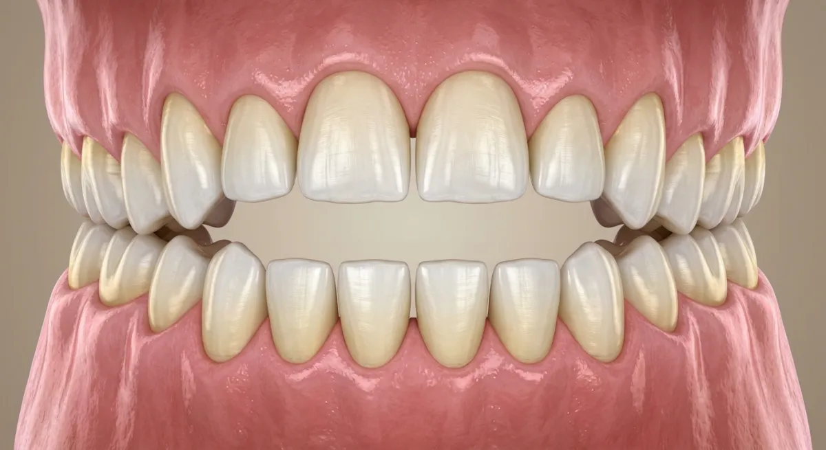 اپن‌بایت قدامی (فاصله دندان‌های جلو) — Anterior Open Bite