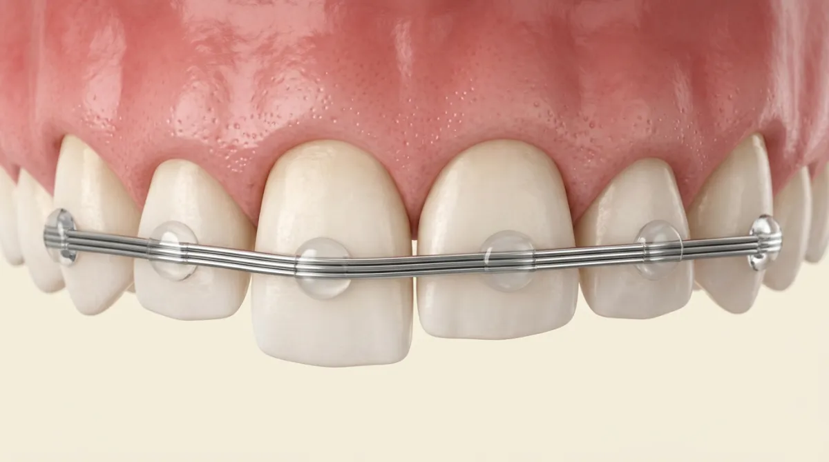 اسپلینت دندانی (تثبیت دندان ضربه‌دیده) — Flexible Dental Splint